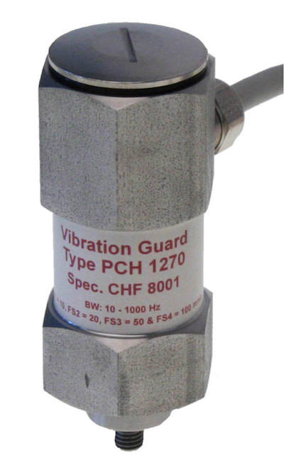 PCH 1272 Compact vibration sensor with 2 relays