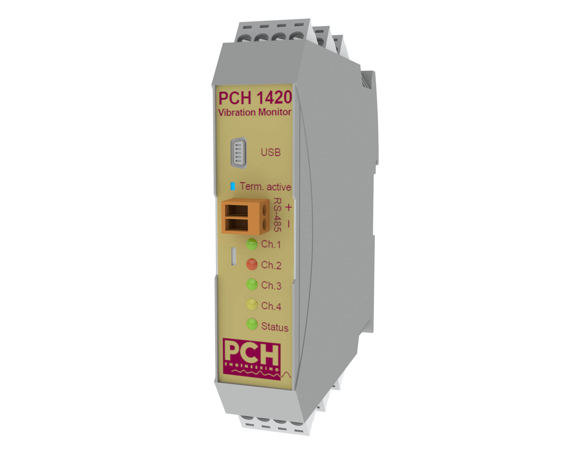 PCH 1420 vibration monitor product page